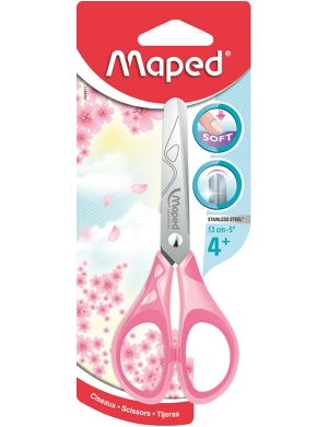 Maped Scissors 13cm - Pastel Pink